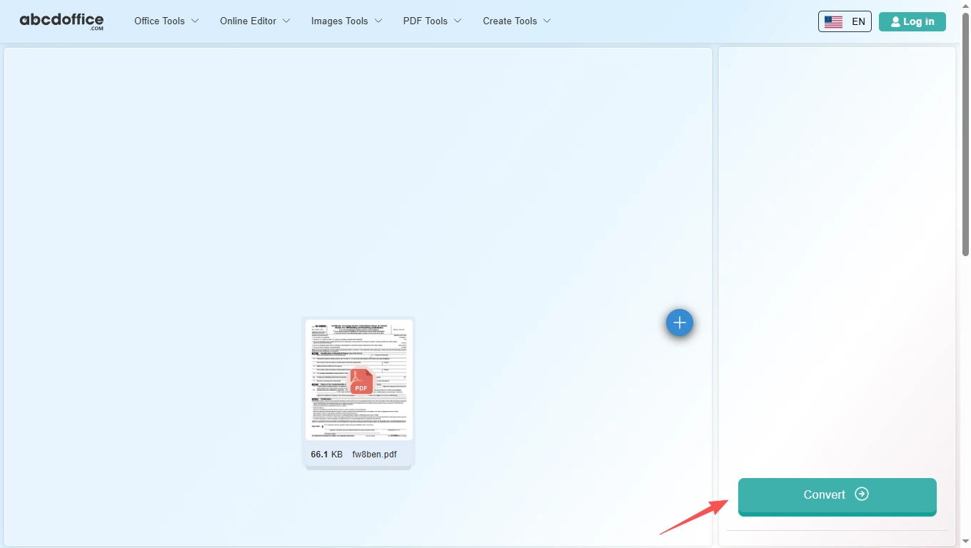 Schritt 3: PDF online in JPG konvertieren