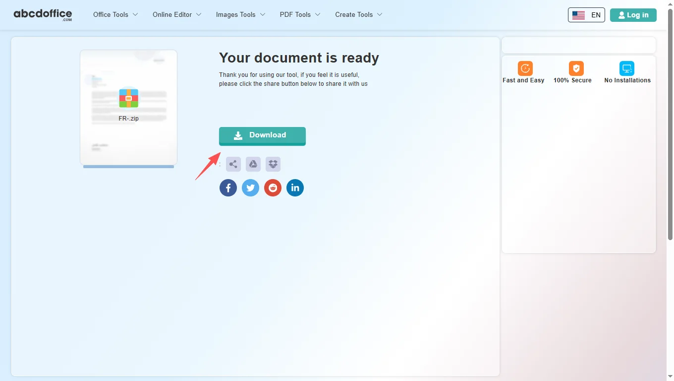 Step 4: Download PNG images