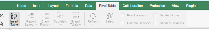 PivotTables einfügen, aktualisieren & gestalten